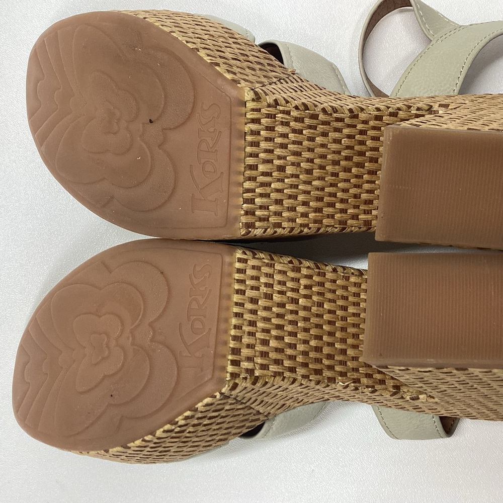 Korks Dee Wedge Platform Sandal Size 9 - Picture 10 of 12